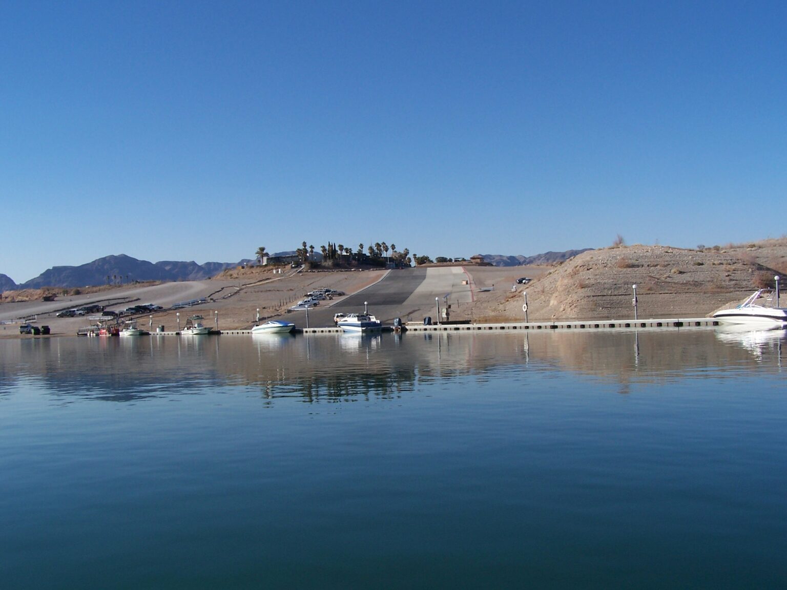 Echo Bay boat ramp — These are The Voyages